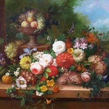 Схема вышивки «zátišie»