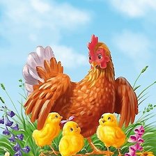 Схема вышивки «Детская»