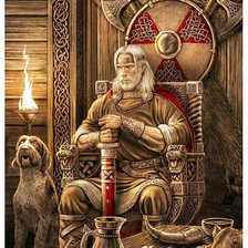 Схема вышивки «Святогор»