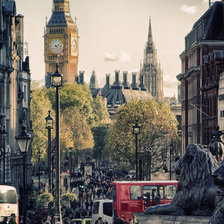 Схема вышивки «Лондон»