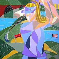 Схема вышивки «гольф»