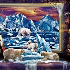 Схема вышивки «АРКТИКА»