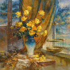 Схема вышивки «цветы»