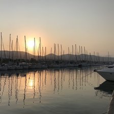 Схема вышивки «Греция закат»