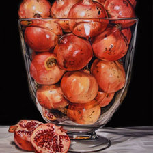 Схема вышивки «Гранаты»