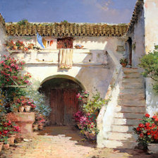 Схема вышивки «Картины художников»