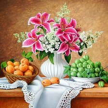 Схема вышивки «Натюрморт.»