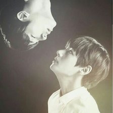 Схема вышивки «Taehyung&Jin»