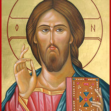 Схема вышивки «Иисус Христос»