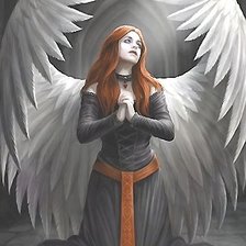 Схема вышивки «Девушка»