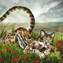 Схема вышивки «Зверь»