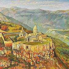 Схема вышивки «Пейзаж.»