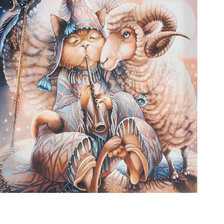 Схема вышивки «Музыкант»