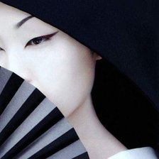 Схема вышивки «Гейша»