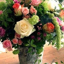 Схема вышивки «BUKET»