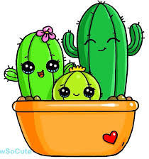 Схема вышивки «кактусы»