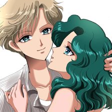 Схема вышивки «Харука и Мичиру2»