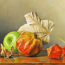 Схема вышивки «Осенний натюрморт.»