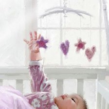 Схема вышивки «Малышка»