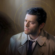 Схема вышивки «Кастиэль»