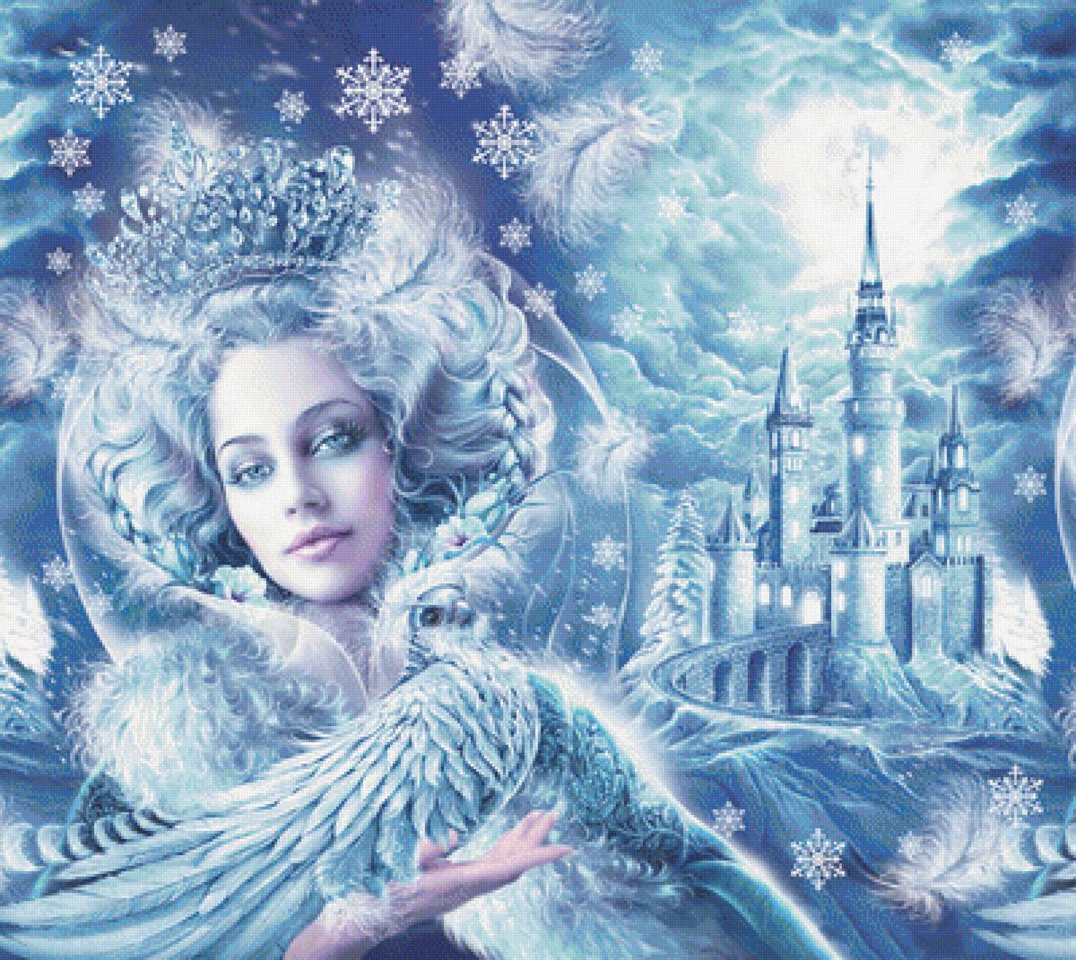 Зимушка-зима - девушка, зима - предпросмотр