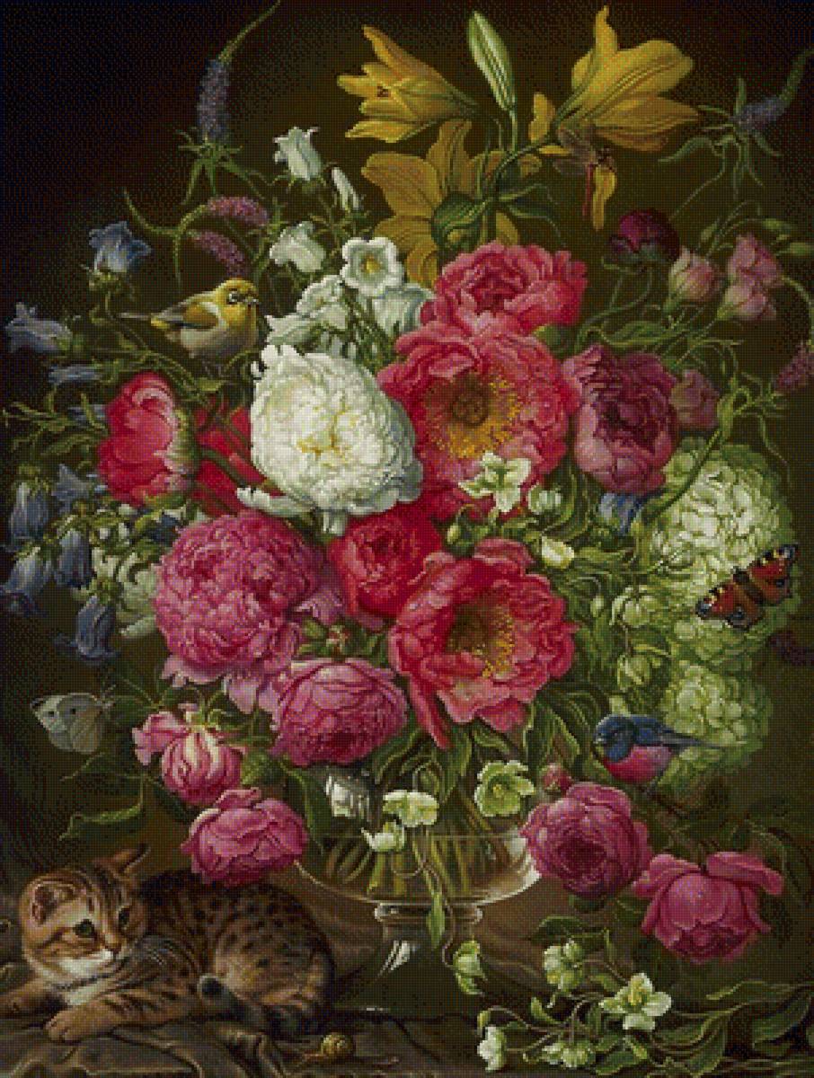 жасмин - натюрморт - предпросмотр