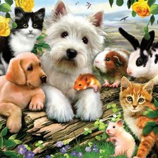 Схема вышивки «друзья»