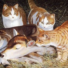 Схема вышивки «друзья»