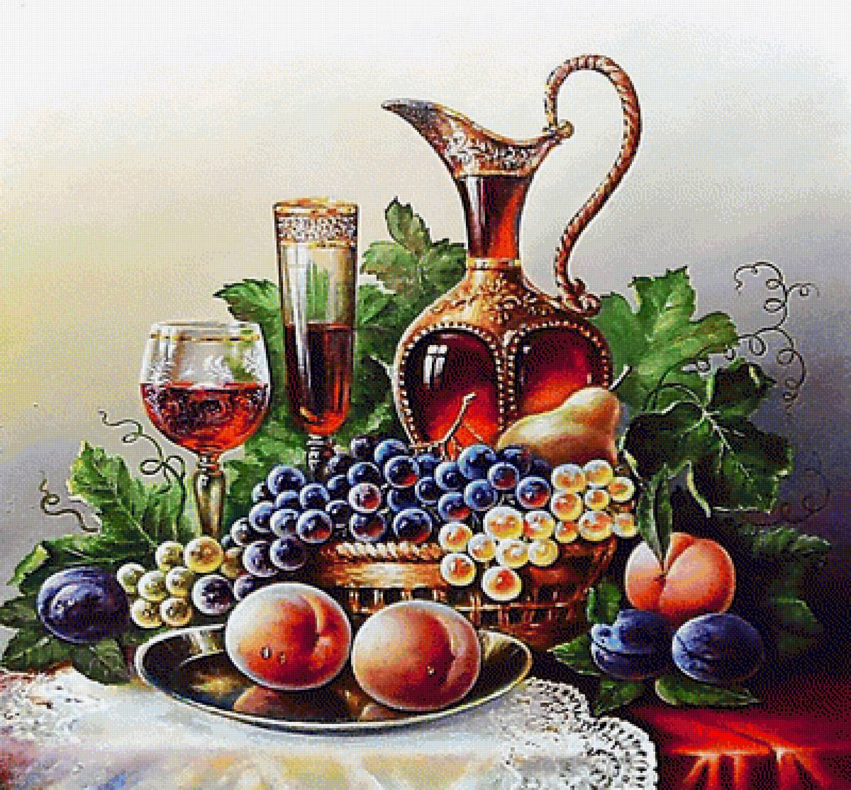 Натюрморт. - натюрморт, живопись. - предпросмотр