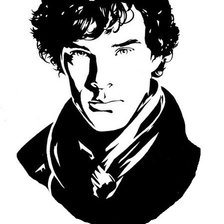 Схема вышивки «Шерлок Холмс»