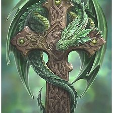 Схема вышивки «Дракон»