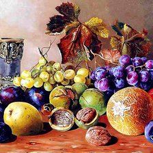 Схема вышивки «Осенний натюрморт.»