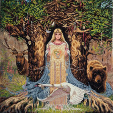 Схема вышивки «оберег Веда»