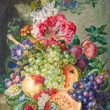 Схема вышивки «натюрморт»