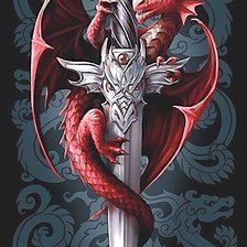 Схема вышивки «Дракон»