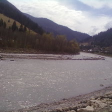 Схема вышивки «река Черемош»