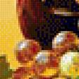 Предпросмотр схемы вышивки «Натюрморт с фруктами.» (№1735782)
