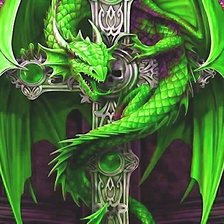 Схема вышивки «Дракон»