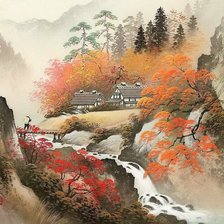 Схема вышивки «япония 3»