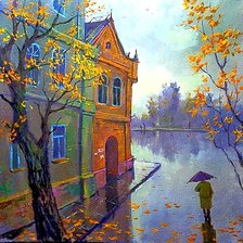 Схема вышивки «Осень.»