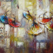 Схема вышивки «Балерины»