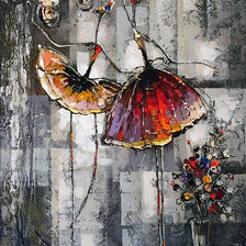 Схема вышивки «Балерины-2»