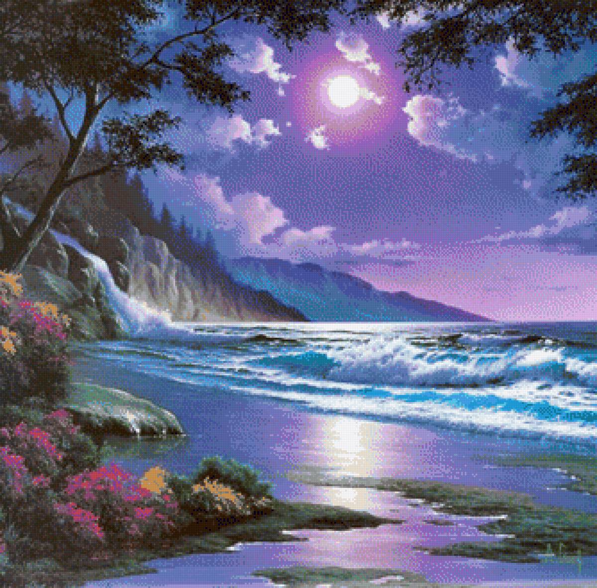 Закат и море - закат море - предпросмотр