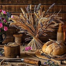 Схема вышивки «Хлеб»