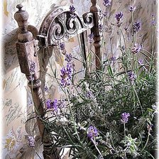 Схема вышивки «Лаванда»