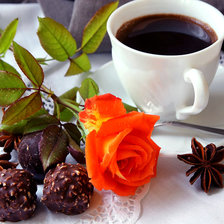 Схема вышивки «Утренний кофе 2»