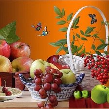 Схема вышивки «натюрморт»