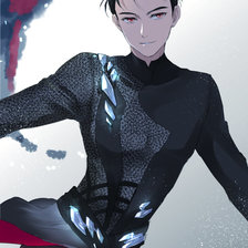 Схема вышивки «Yuri on Ice»