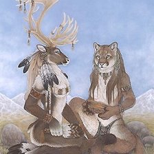 Схема вышивки «Звери»