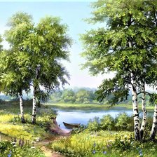 Схема вышивки «лето»